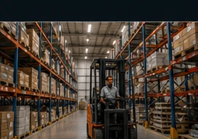 Entrepôt logistique
